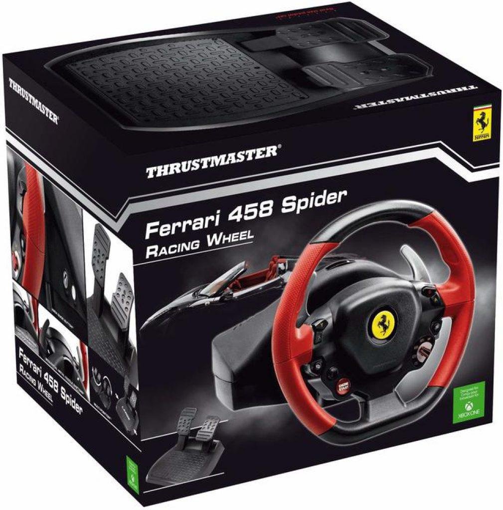 Thrustmaster Ferrari 458 Spider review » Racestuur.com